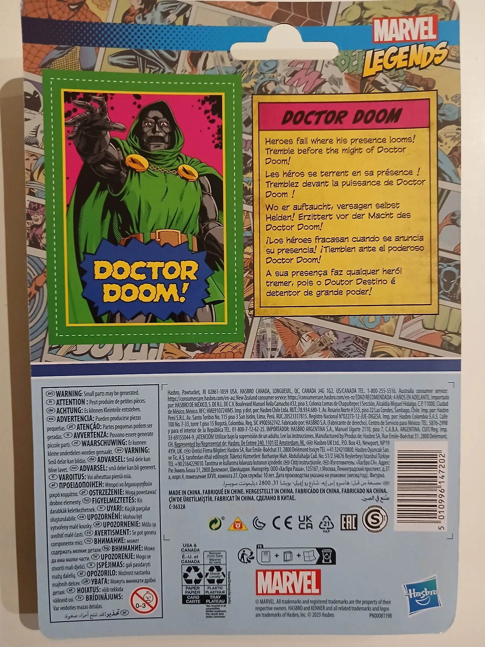 Figurina Kenner Marvel Legends Doctor Doom – photo 2